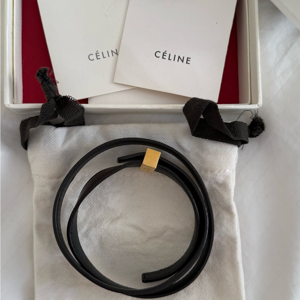 Celine Brown and Gold Bracelet - Picture 4 of 4